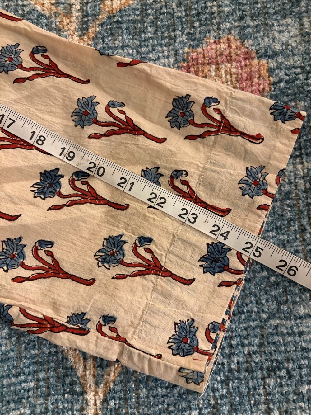 The Indian Ethnic Co. Women’s Block Print Dress - Picture 5 of 7